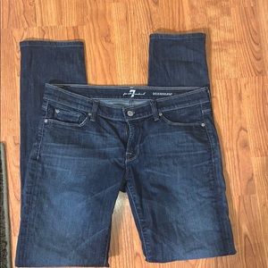 7 for all mankind roxanne jeans 30x33 EUC